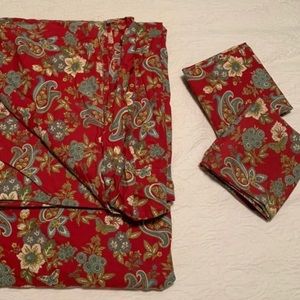 Pottery Barn Queen Duvet & Shams (2)